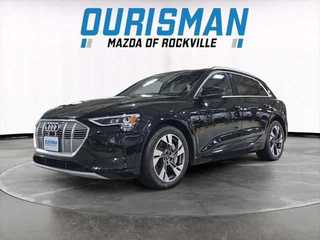 used 2021 Audi e-tron car, priced at $27,000