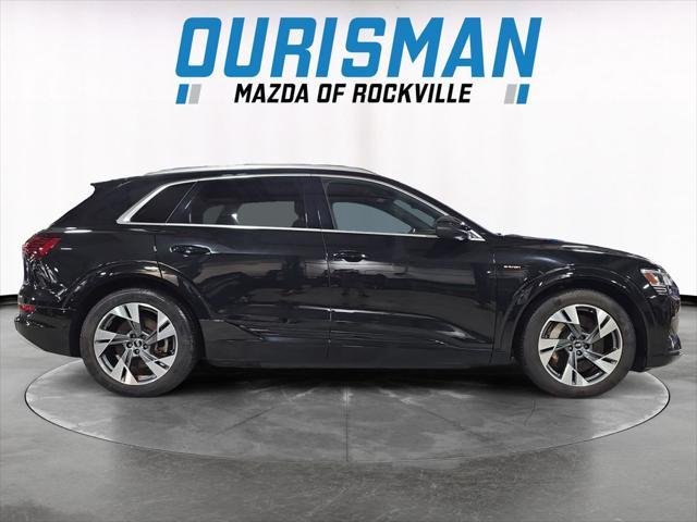 used 2021 Audi e-tron car, priced at $27,000