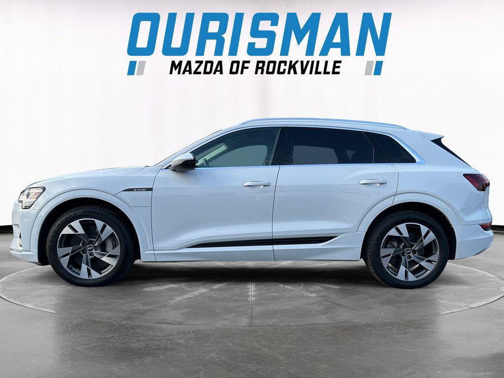 used 2021 Audi e-tron car, priced at $24,000
