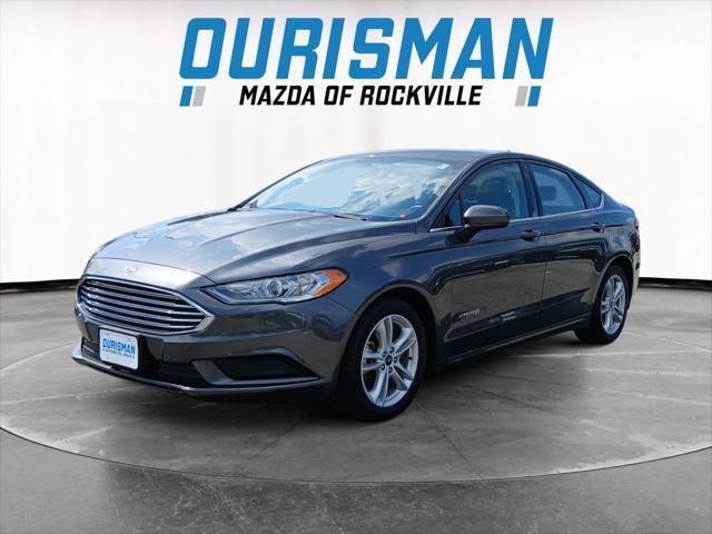 used 2018 Ford Fusion Hybrid car, priced at $16,000