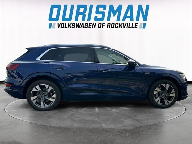 used 2021 Audi e-tron car, priced at $27,000