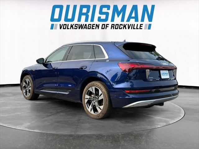 used 2021 Audi e-tron car, priced at $27,000