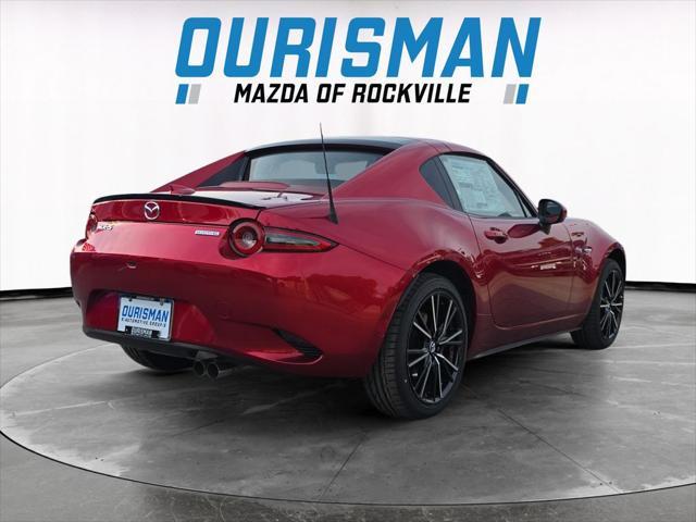 new 2025 Mazda MX-5 Miata RF car, priced at $39,877