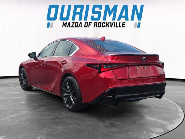 used 2023 Lexus IS 350 car, priced at $42,000