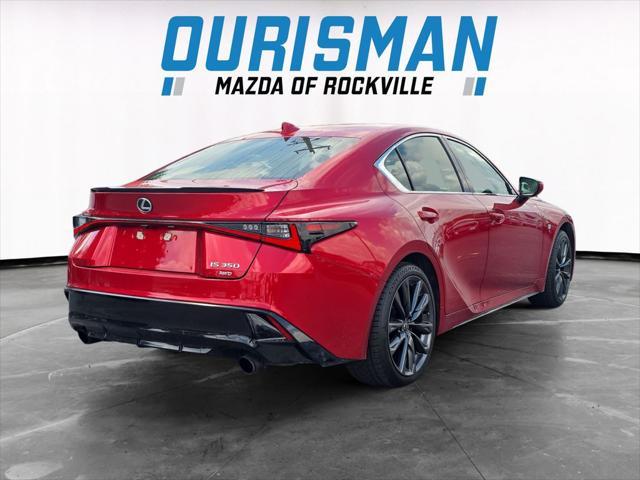 used 2023 Lexus IS 350 car, priced at $42,000