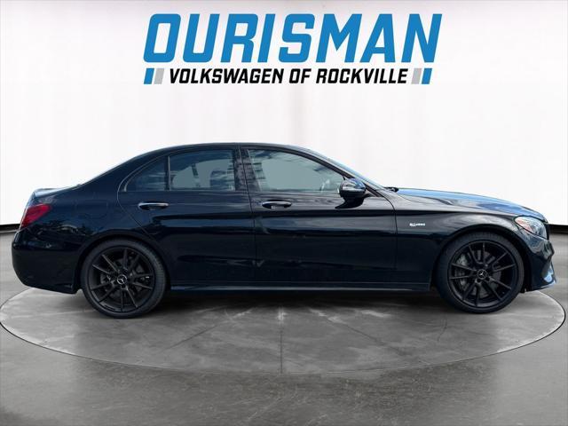 used 2017 Mercedes-Benz AMG C 43 car, priced at $22,000