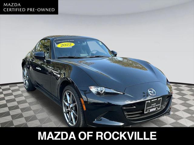 used 2022 Mazda MX-5 Miata RF car, priced at $26,993