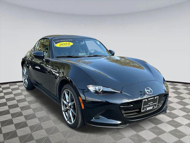 used 2022 Mazda MX-5 Miata RF car, priced at $26,993