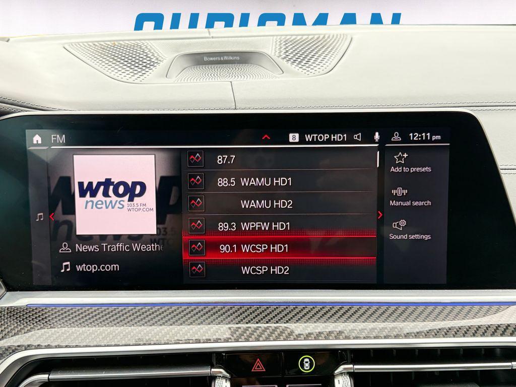 used 2021 BMW X6 M car, priced at $73,999