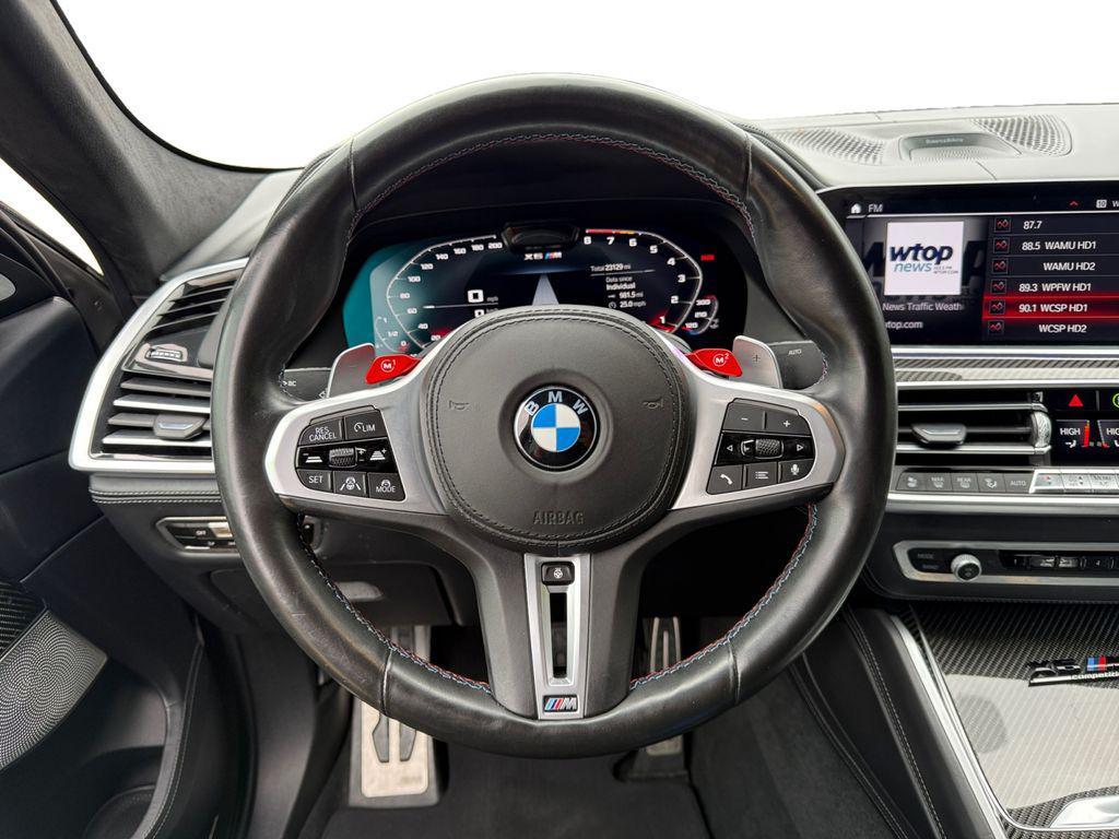 used 2021 BMW X6 M car, priced at $73,999
