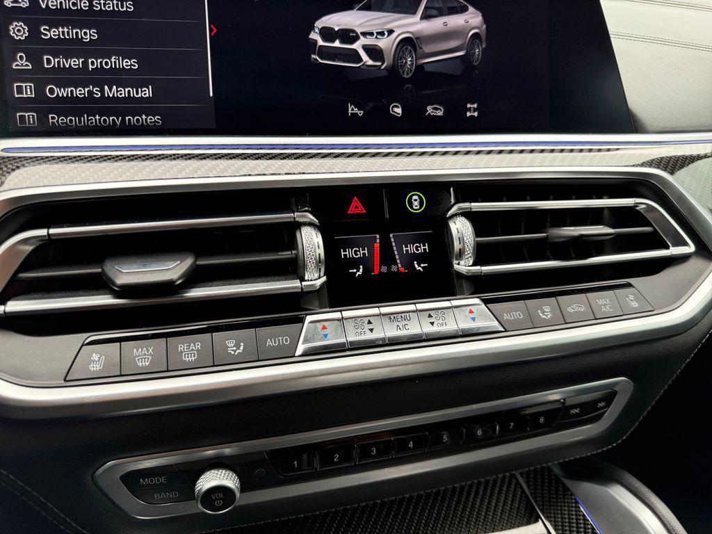 used 2021 BMW X6 M car, priced at $73,999