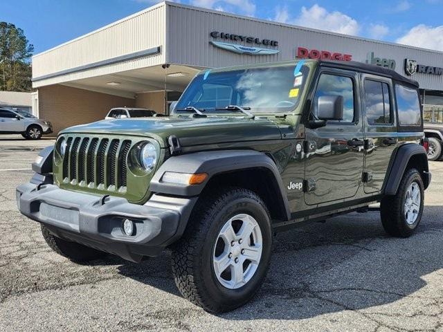 used 2021 Jeep Wrangler Unlimited car, priced at $28,995