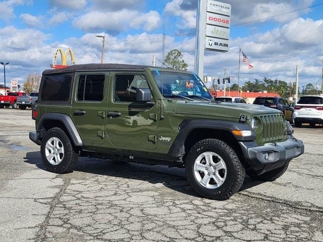 used 2021 Jeep Wrangler Unlimited car, priced at $28,995