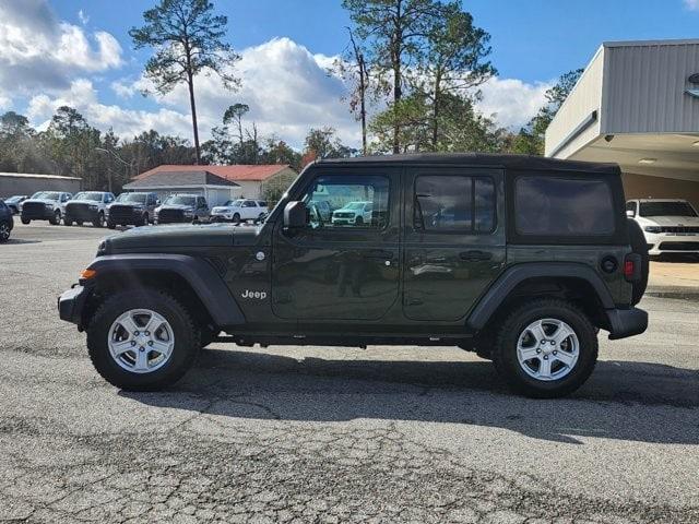 used 2021 Jeep Wrangler Unlimited car, priced at $28,995