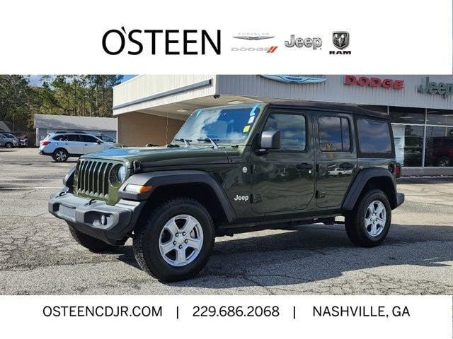 used 2021 Jeep Wrangler Unlimited car, priced at $28,995