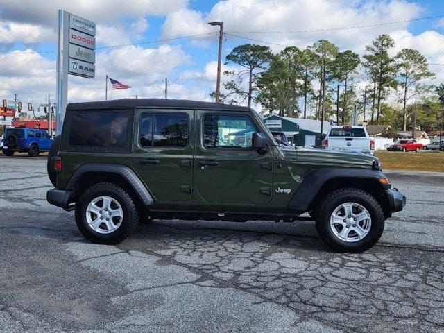 used 2021 Jeep Wrangler Unlimited car, priced at $28,995