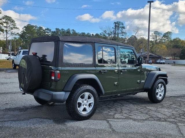 used 2021 Jeep Wrangler Unlimited car, priced at $28,995