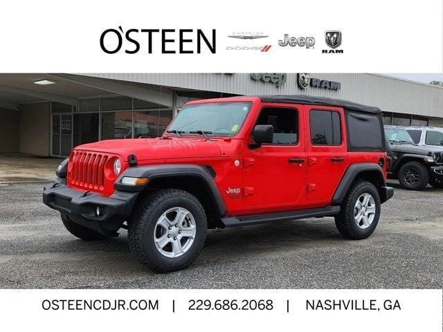 used 2018 Jeep Wrangler Unlimited car, priced at $22,995