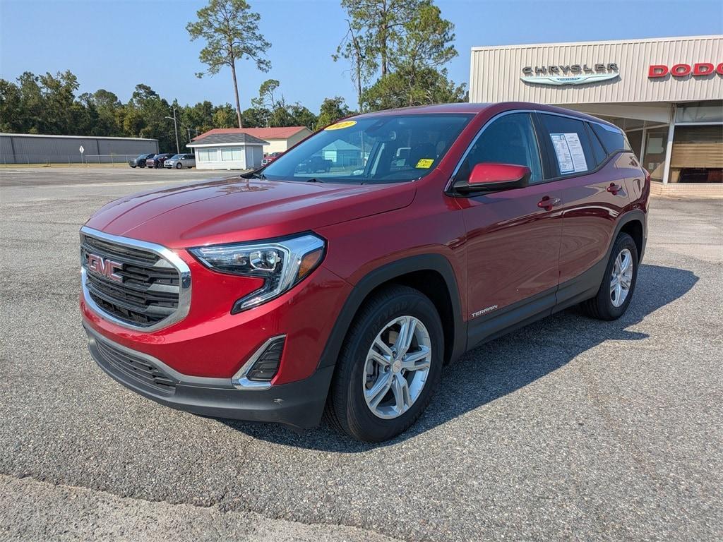 used 2021 GMC Terrain car, priced at $20,995