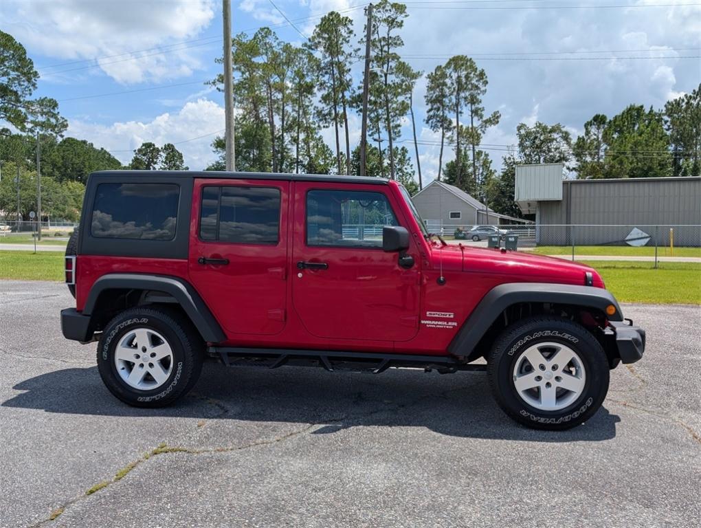 used 2012 Jeep Wrangler Unlimited car, priced at $14,495
