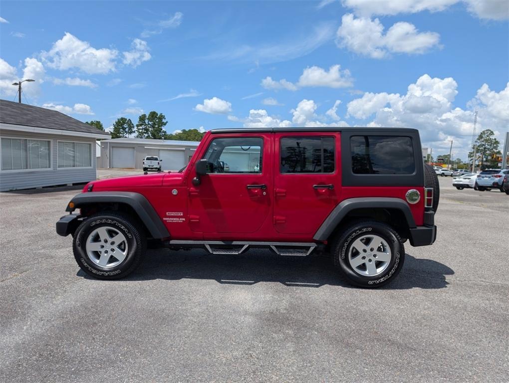 used 2012 Jeep Wrangler Unlimited car, priced at $14,495
