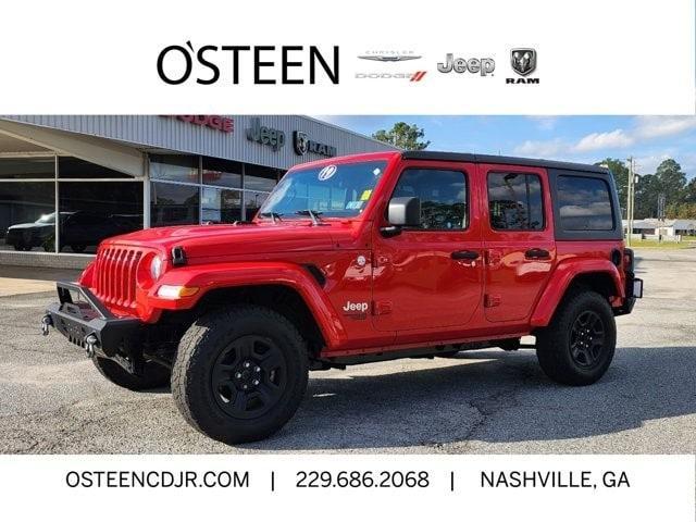 used 2019 Jeep Wrangler Unlimited car, priced at $23,995