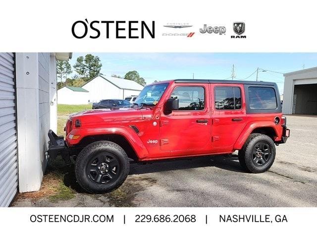 used 2019 Jeep Wrangler Unlimited car, priced at $24,995