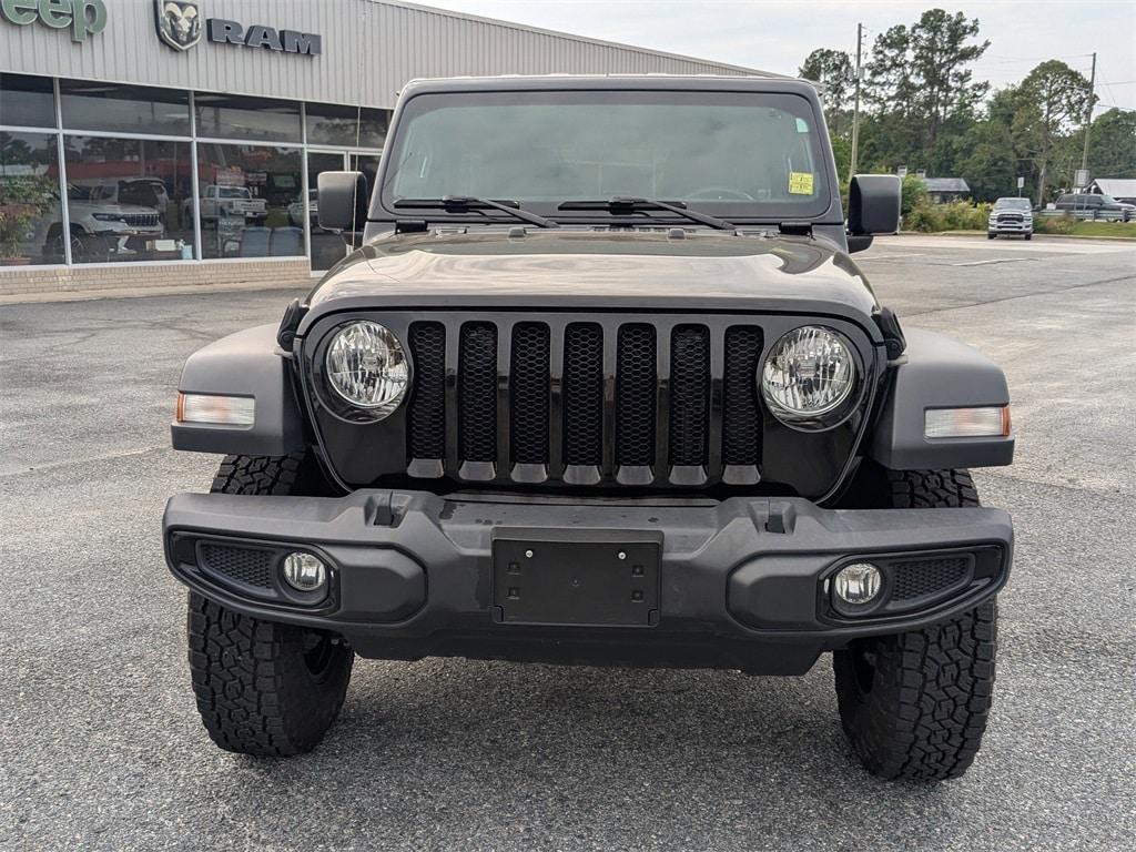used 2021 Jeep Wrangler Unlimited car, priced at $31,282