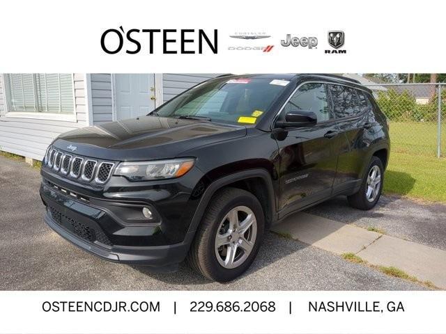 used 2023 Jeep Compass car, priced at $18,995