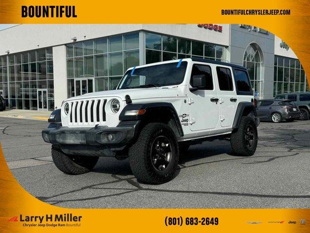 used 2020 Jeep Wrangler Unlimited car, priced at $30,555