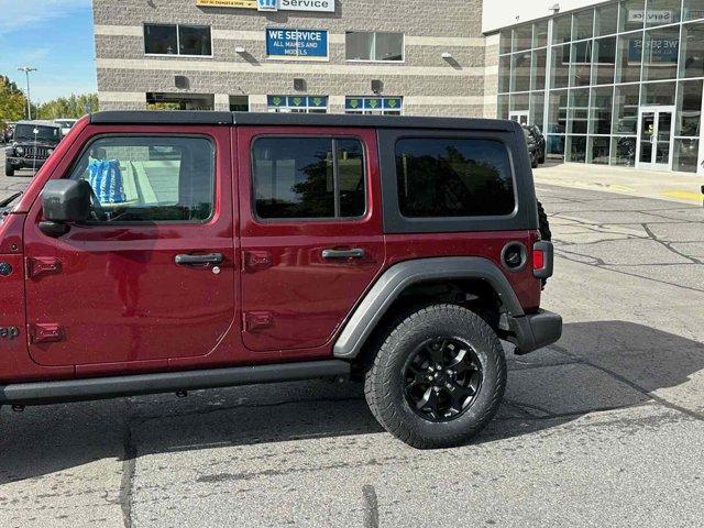 used 2021 Jeep Wrangler Unlimited car, priced at $32,658