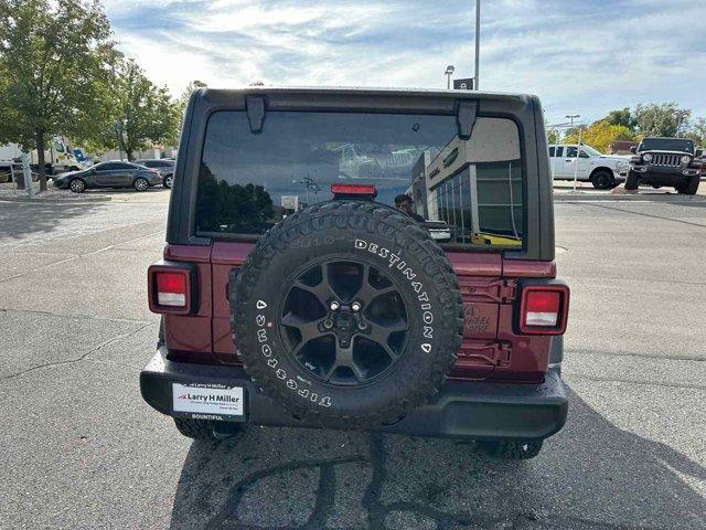 used 2021 Jeep Wrangler Unlimited car, priced at $32,658