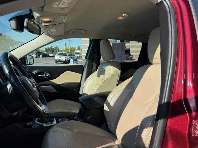 used 2018 Jeep Cherokee car, priced at $17,269