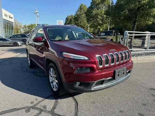 used 2018 Jeep Cherokee car, priced at $17,269