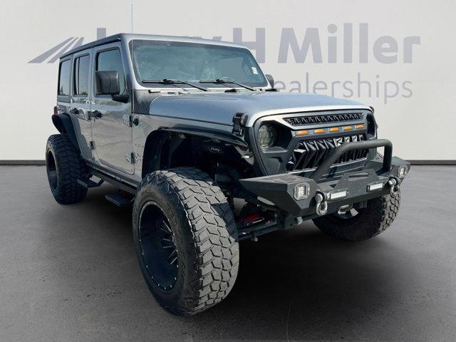 used 2019 Jeep Wrangler Unlimited car, priced at $29,461