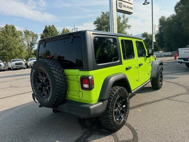 used 2021 Jeep Wrangler Unlimited car, priced at $32,682