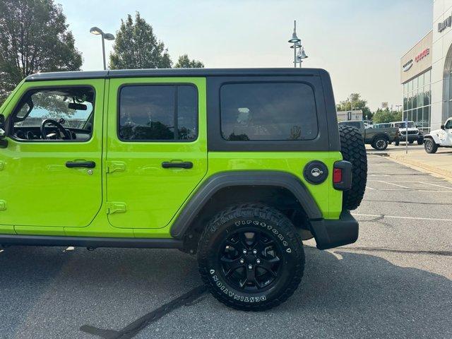 used 2021 Jeep Wrangler Unlimited car, priced at $32,682