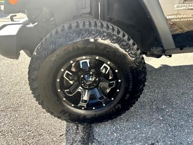 used 2017 Jeep Wrangler Unlimited car, priced at $18,000