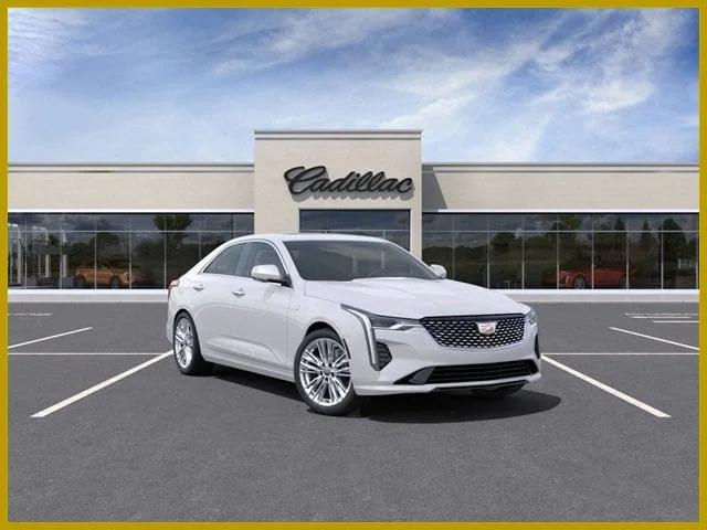 new 2025 Cadillac CT4 car, priced at $49,765
