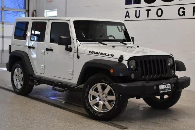 used 2016 Jeep Wrangler Unlimited car, priced at $17,998