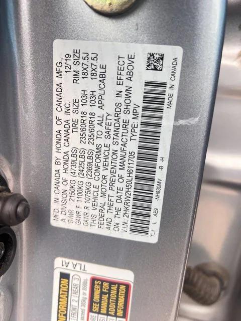 used 2020 Honda CR-V car, priced at $22,298