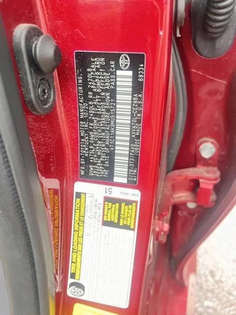 used 2021 Toyota Camry car, priced at $19,398