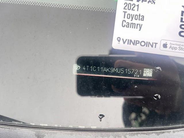 used 2021 Toyota Camry car, priced at $19,398