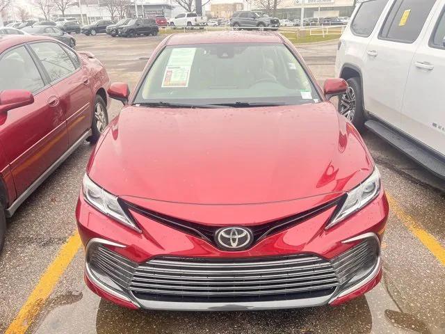 used 2021 Toyota Camry car, priced at $19,398
