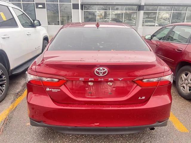 used 2021 Toyota Camry car, priced at $19,398