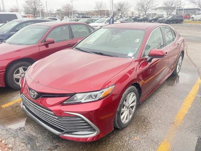 used 2021 Toyota Camry car, priced at $19,398