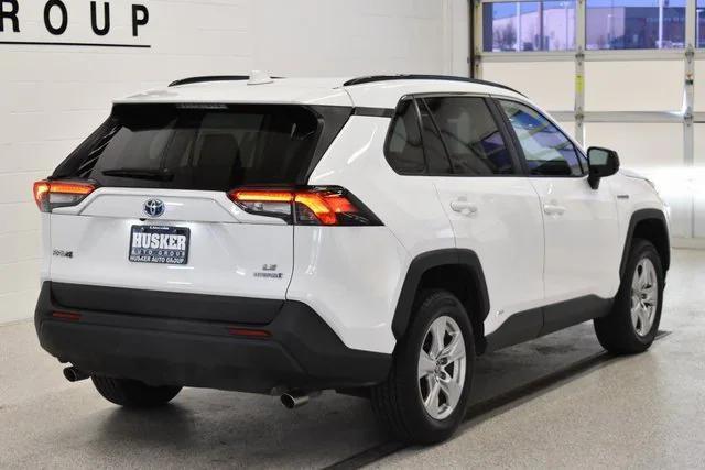 used 2021 Toyota RAV4 Hybrid car, priced at $24,398