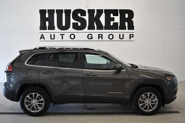 used 2021 Jeep Cherokee car, priced at $19,498