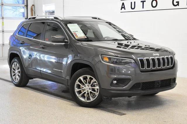 used 2021 Jeep Cherokee car, priced at $19,498