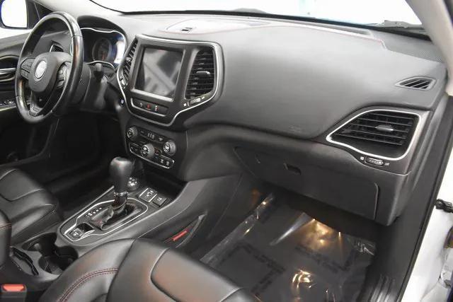 used 2021 Jeep Cherokee car, priced at $21,498